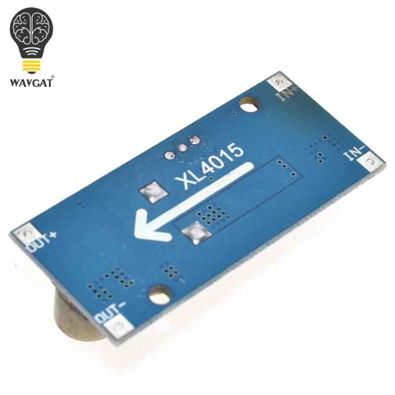 5A XL4015 DC-DC 4-38 V do 1.25-36 V 24 V 12 V 9 V 5 V step Down regulowany moduł zasilania LED bateria litowa ładowarka z radiatorem — zdjęcie 4