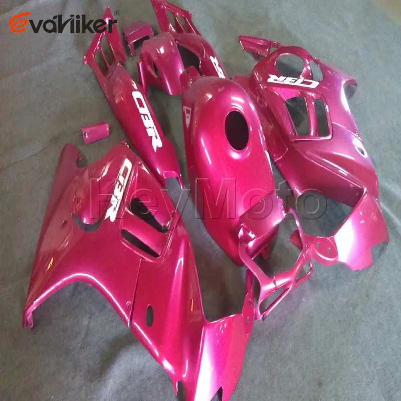 motorcycle ABS Plastic Bodywork Set for CBR600F3 1997 1998 CBR 600F3 97 98 pink ABS Plastic motorcycle fairing order