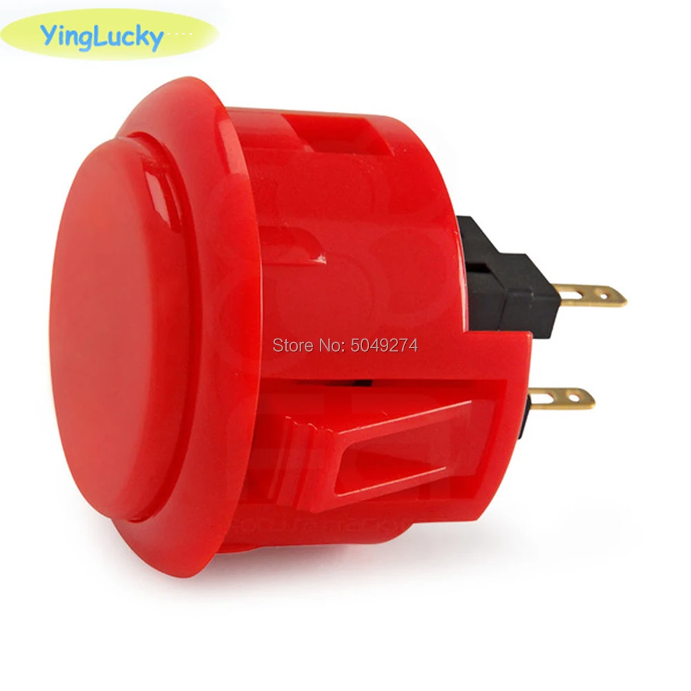 1 Stück Original Sanwa Knopf OBSF 30 OBSF24 Arcade-Druckknopf 24mm 30mm Raspberry Pi Ersatzknöpfe – Detail 6