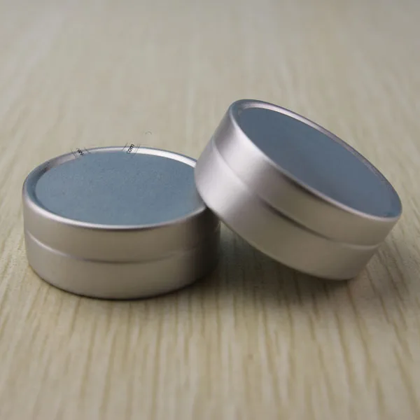 50pcs/lot Capacity 10g 18*40mm Aluminum Jar, 10cc metal Container,10g professional cosmetics container