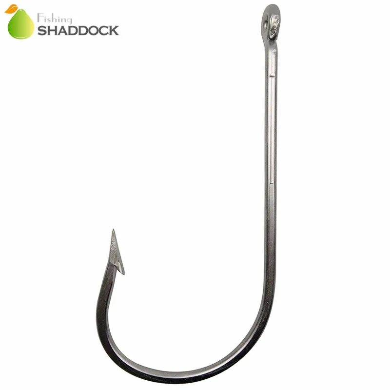 1pc 7731 Stainless Steel Fishing Hooks Super Large Sharp Strong Thick Big Game Fish Tuna Bait Fishing Hook Size 20/0