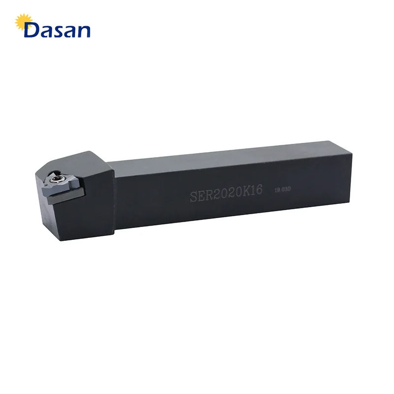 1pcs SER1010H11 SERSER2020K16 10 SER1212H16 100 125 milímetros pcs 16ER AG60 11ER A60 ThreadingLathe Carboneto de Inserções Externo Transformando Conjunto