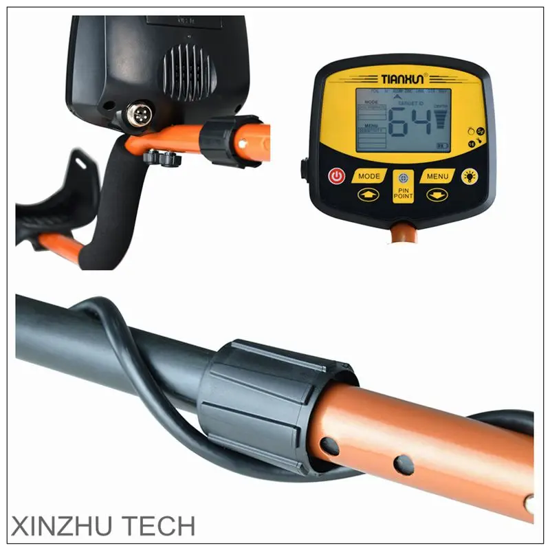 TIANXUN TX-950 Metal Detector Professional Underground Depth Scanner Treasure Hunter Gold Detector With Two 15 Inch Search Coils