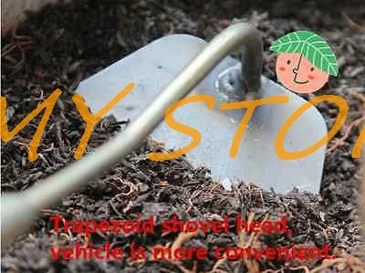 Escavadeira manual de ferro, 29cm, capinação, cultivar solo, ferramenta de plano, escavar flores, jardinagem, material de jardinagem