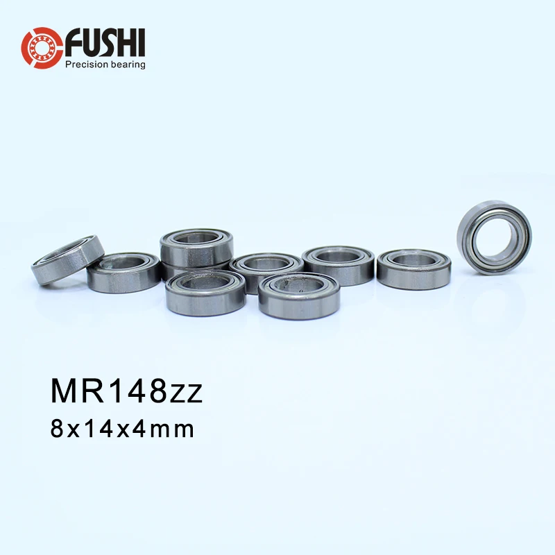 

MR148ZZ ABEC-1 (500PCS) 8X14X4mm Miniature Ball Bearings MR148ZZ