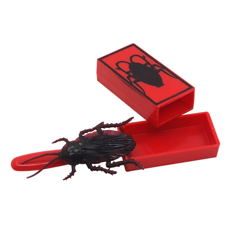 2pcs Terror Cockroach Illusion Magic Trick Appearing Stage Close Up Street Bar Party Gimmick Props Classic Toy Funny