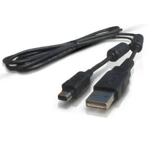 USB Download Cable CB-USB6,USB6 For Olympus Evolt E-30,E-330,E-410,E-420,E-450,E-500,E-510,E-520,E-600,E-620 Digital SLR Camera