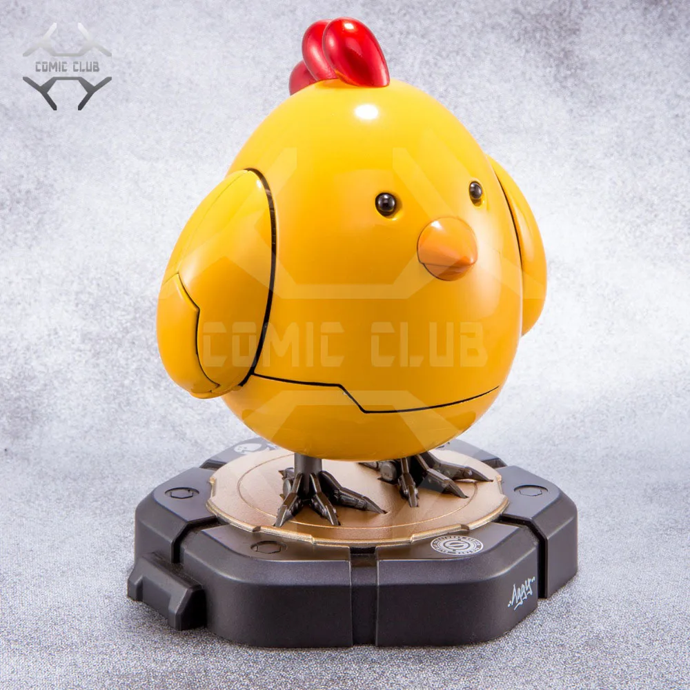 COMIC CLUB IN-STOCK Super Cute Fanmade Alloy Chicken Robot Action Figure