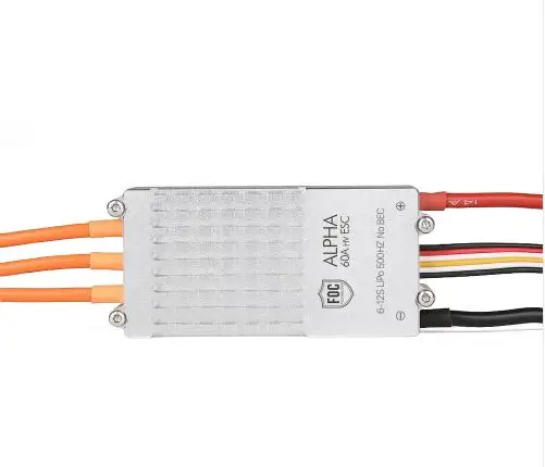 

T-motor New released ALPHA 60A HV High Quality Speed Controller for RC FPV Plane