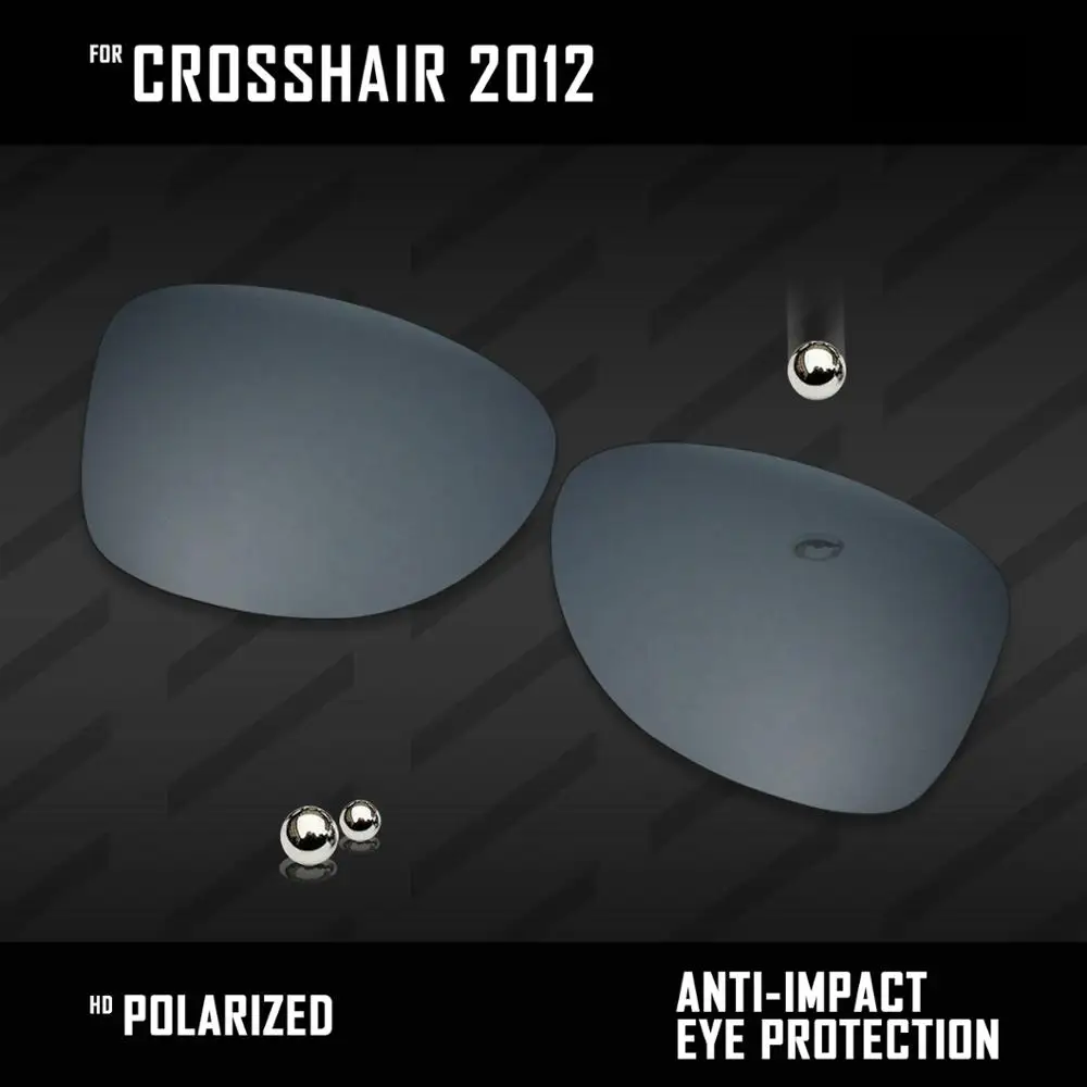 OOWLIT เลนส์ทดแทนสำหรับ Oakley CROSSHAIR ใหม่ 2012 แว่นตากันแดด Polarized-สีหลายสี