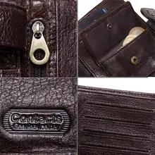 Genuine Leather Wallet for Men with Passport Holder #6