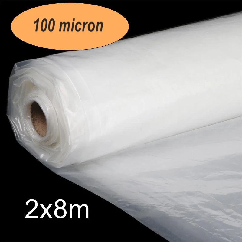 

100 Micron Thickness Size 2x8m Greenhouse Film Strong Enough