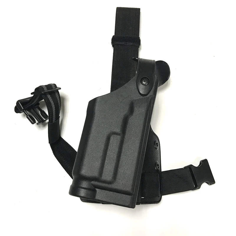 Tactical Pistol Holster For HK Compact USP Gun Hunting accessories Belt Gun Holster Bearing Flashlight Black Color