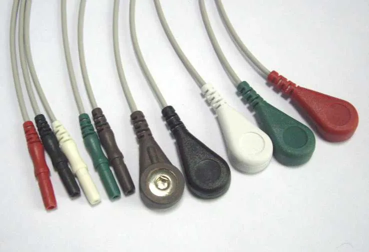 

Free Shipping Compatible for Din 1.5 Style Normal5-Ld Snap ,Din lead wires, 40 in.(102 cm) , 5-Ld ,