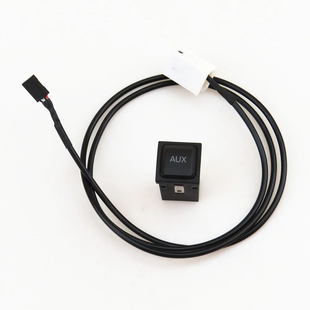 AUX Switch Connection Cable Car Audio Plug For vw Golf 5 MK5 6 MK6 Rabbit Scirocco RCD510 RNS315 5KD 035 724 A 5KD035724A