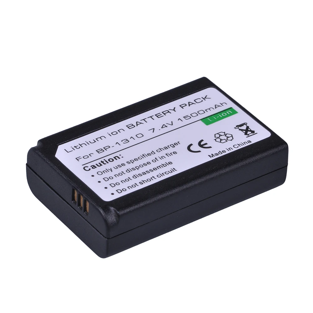 1pc 1500mAh BP-1310 BP 1310 BP1310 Battery for Samsung NX5 NX10 NX100 NX11 NX20 Cameras