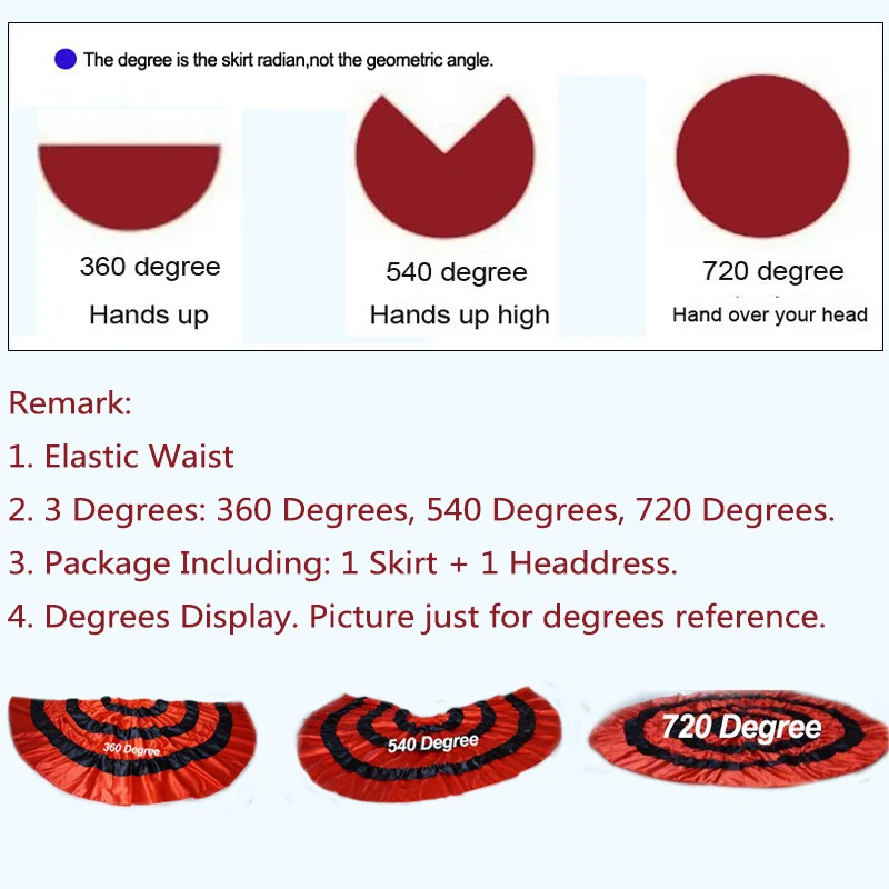 Długie spódnice flamenco damskie, czerwone hiszpańskie stroje, spódnice cygańskie na festiwal, kostiumy do występów scenicznych, balowe i taneczne.