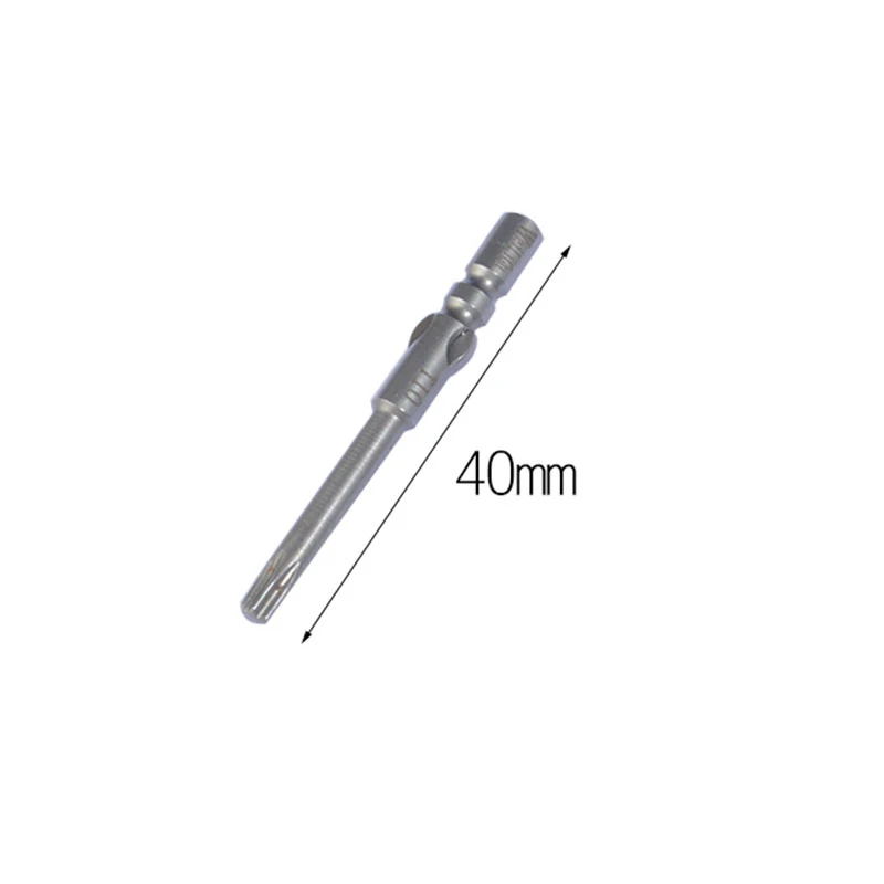 Imagem -03 - Elétrica Shank Magnetic Estrela Torx Chave de Fenda Bits Conjunto de Ferramentas t1 t2 t3 t4 t5 t6 t7 t8 t9 T10 T15 40 mm Comprimento 800 Peças 11