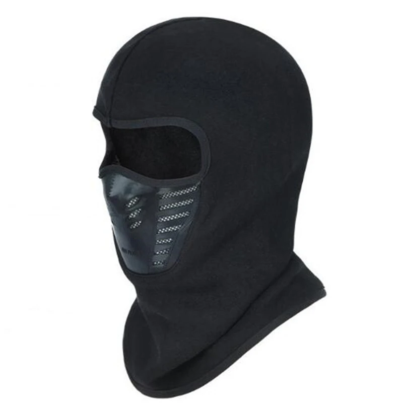 

Windproof Skullies Beanies for Men Women Full Face Mask Autumn Winter Hat Breathable Fleece Balaclava