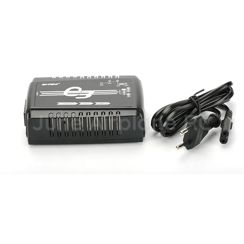 Carregador lipo para balanceamento ca e3, carregador para rc modelo 110-240v de entrada 35w 3a 2-4s lipo