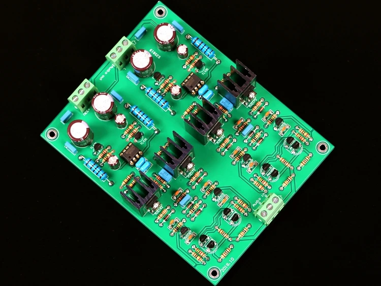 NEW two-channel pure class A preamp board adopts DOA33 module preamp BOARD