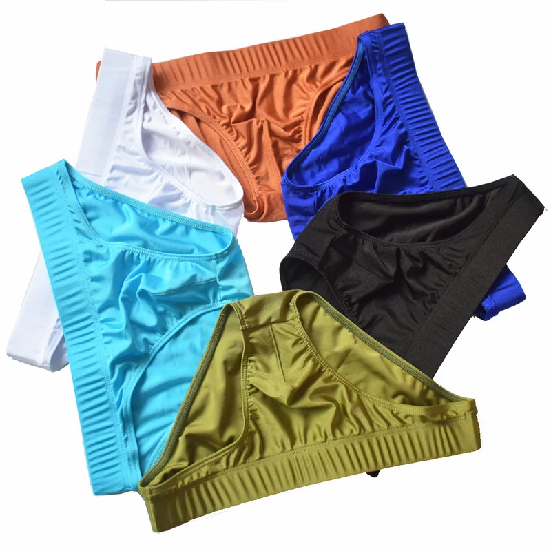 6PCS/Lots Mens Swim Briefs Beach Surfing Men Swimwear Athletic Swimming Briefs Low Waist Sportive Swimsuit for Male Underwear