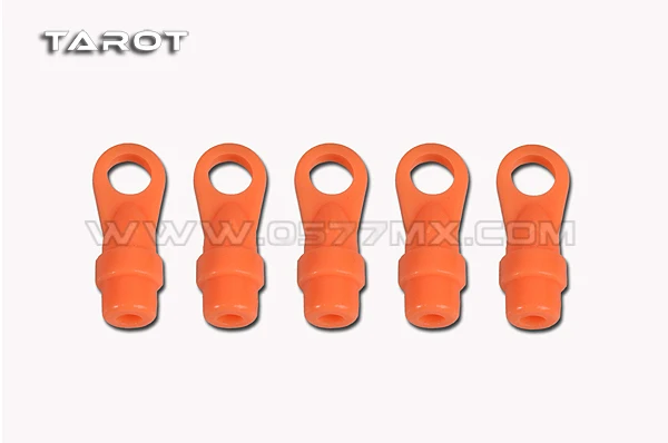 450 Flybarless Helicopter Part Tarot DFC Main rotor ball linkage orange black TL50186 TL50186-02