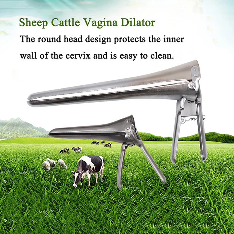 1PCS Vaginal Speculum Bovine Goat Livestock Sheep Cattle Cow Veterinary Equipment Farming Equipment Tools Inspection Examination