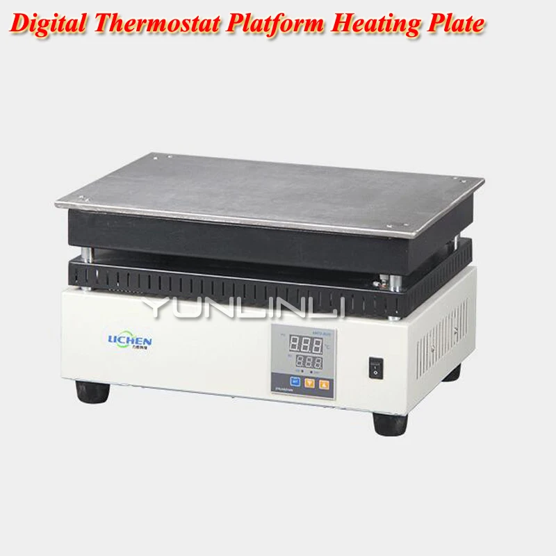 

300*200mm Digital Thermostat Platform Heating Plate Electronic Plate Preheating Station Stainless Steel Preheater DB-XAB