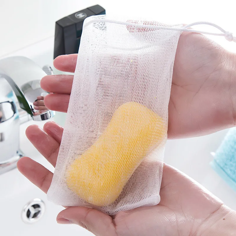 Soap Blister Bubble Net Deep Cleaning Cream Foaming Cleanser Face Wash Froth Nets Bathroom Accessories lin4727