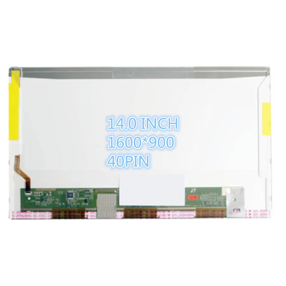 

LP140WD1-TLM1 fit LP140WD1-TLD2 TLA1 N140O6-L02 LTN140KT01 LTN140KT07 40PIN 1600*900 LED Display Laptop Screen