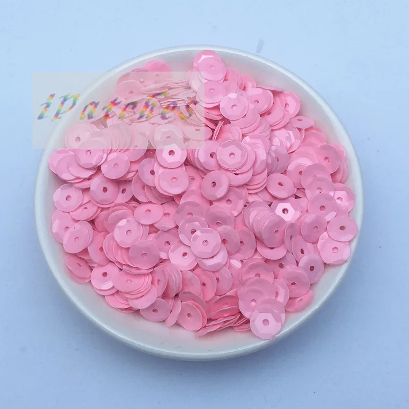 720pcs 6mm cup sequins pvc Solid color sew Paillettes diy craft scrapbook wedding decoration fabric halloween party embellish