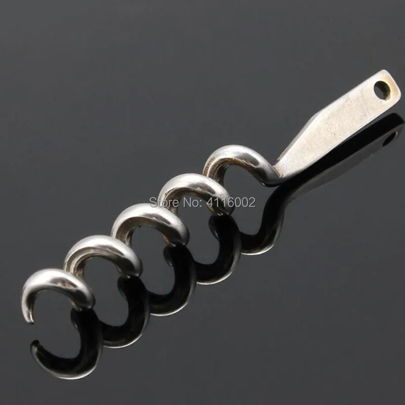 

200pcs Stainless Steel Wine Opener Part With Countersunk Holes Metal Screw Corkscrew Wine Bottle Opener Insert Parts