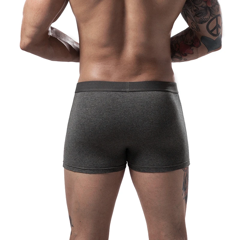 mens underwear boxers cotton underwear for men classical boxers cuecas 1pcs shorts