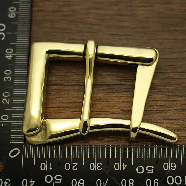 2pcs DIY Solid Brass Pin Buckle for Leather Belt 1 1/2\