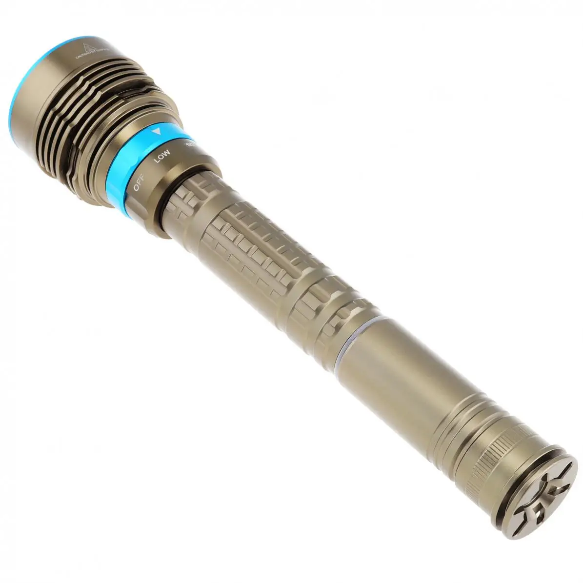 7x LED 7500LM High-power Flashlight Waterproof Underwater 50M Diving Flashlight with Rotating Magnetron 3 Modes Light