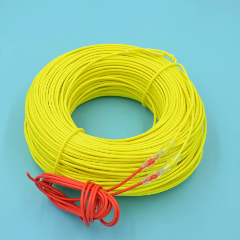 Free shipping Farm use 120M 1kw 220V Soil heating wire/Vegetable greenhouses heating wire 1000W Seedling soil heating cable