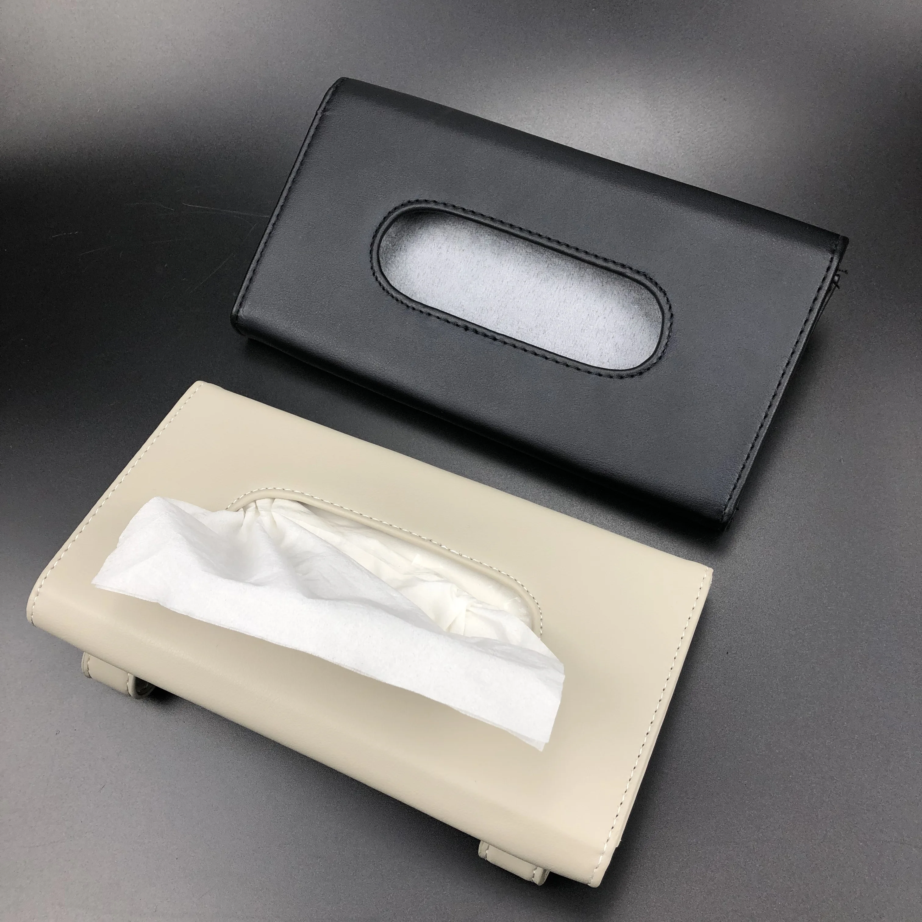 

Car-Styling Tissue Boxes Case for Audi Q3 Q5 Q5L Q7 Q8 A1 A3 S3 A4 A4L A6 A7 S6 S7 A8 S4 RS4 A5 S5 allroad Prologue