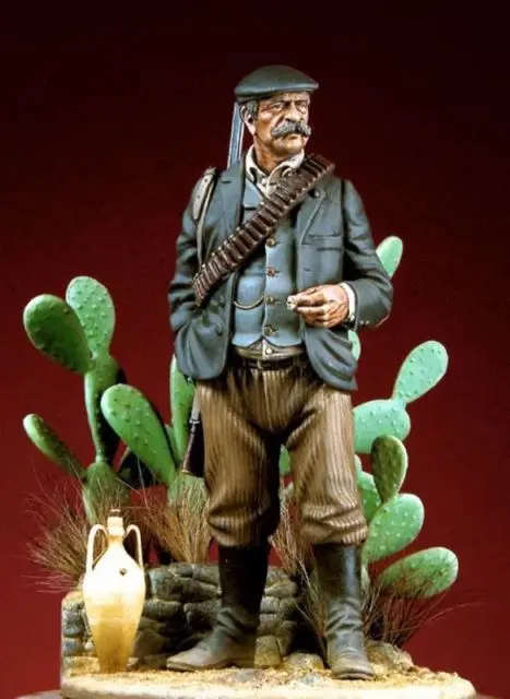 

Assembly Unpainted Scale 1/18 90mm the Sicilian Campiere 90mm Historical toy Resin Model Miniature Kit