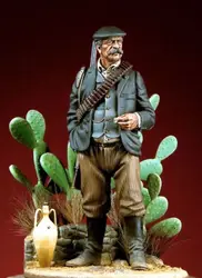 Assembly Unpainted  Scale 1/18 90mm the Sicilian Campiere 90mm   Historical toy Resin Model Miniature Kit
