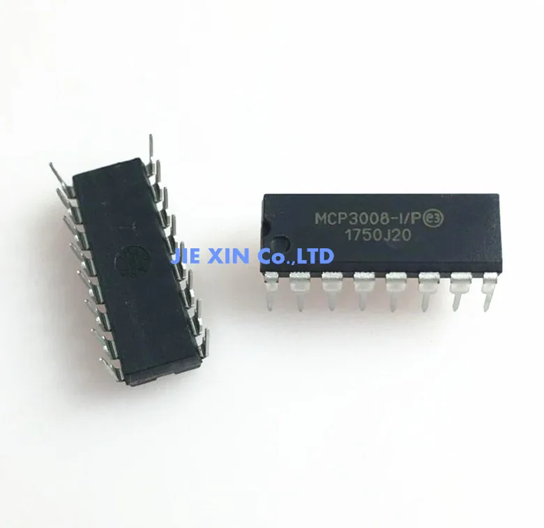 g MCP3008-I/P MCP3008 2pc/lot DIP IC