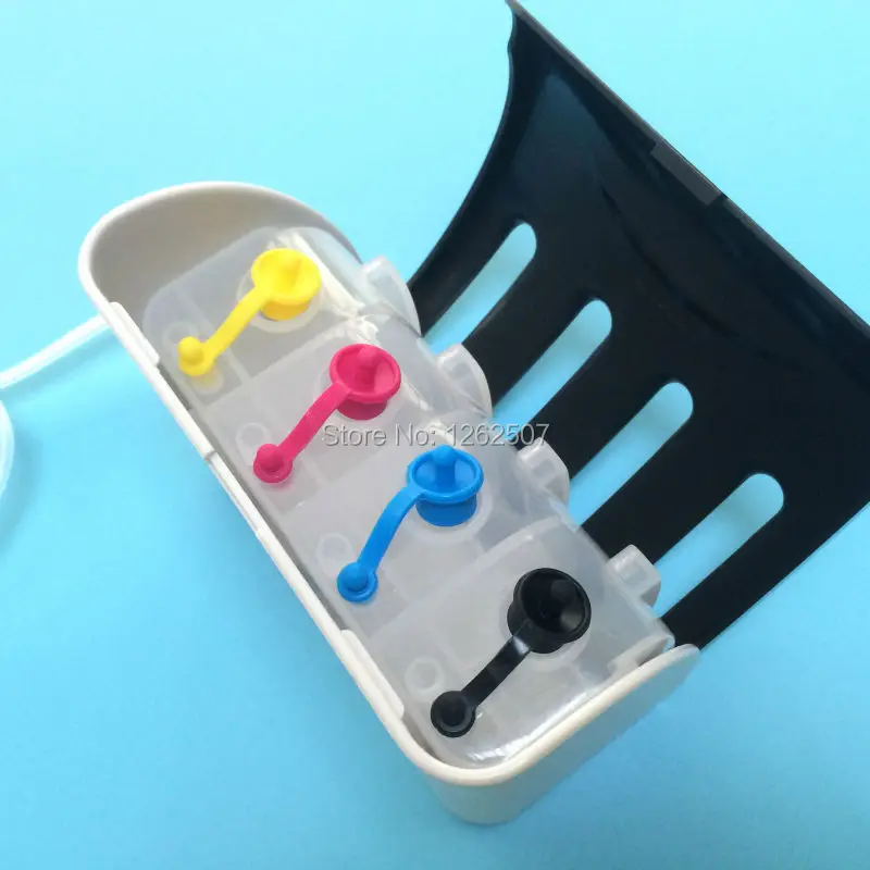 4 kolory 85ML uniwersalny zbiornik Ciss DIY z rurociągiem do drukarek HP/CANON/EPSON/BROTHER bez wkładu i układu atramentu luzem — zdjęcie produktu 7