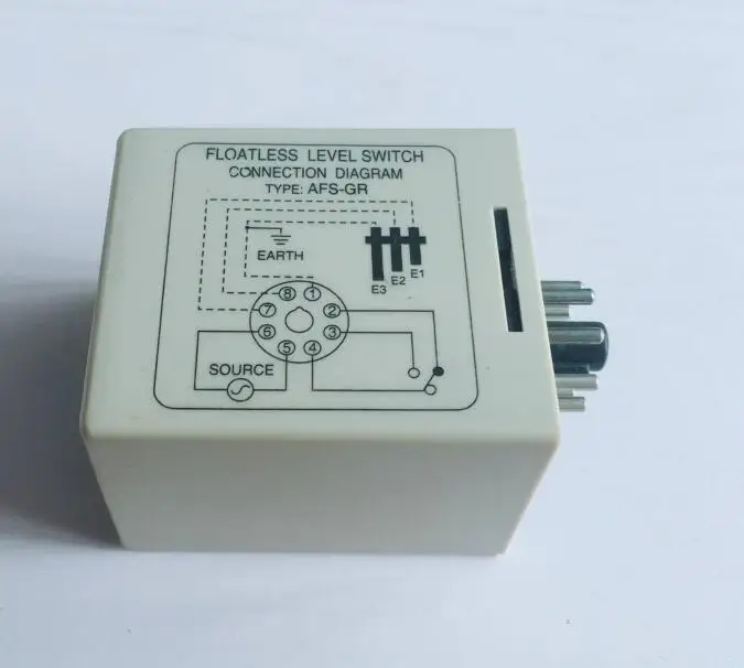 Electrical level controller AFS-GR level relay water level controller 8PIN with base AC110V AC220V AC380V