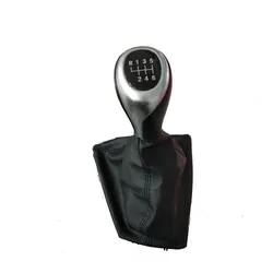 5speed 6speed Car Shift Knob Gear Knob With Leather Boot For BMW F20 F30 F31 Car Styling