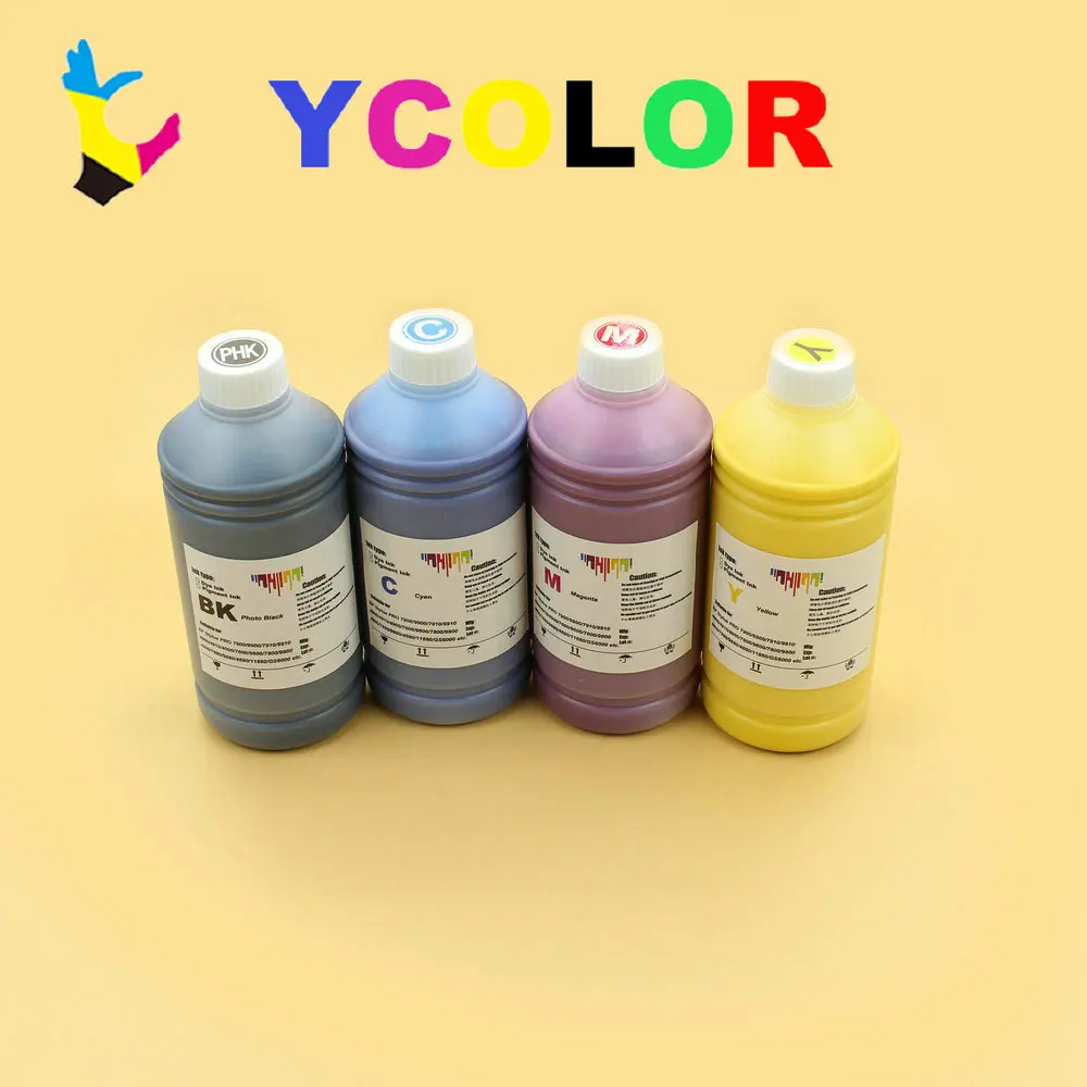 1000ML Dye ink for Epson SureColor F6000 F7000 F6070 F7070 F6200 F7200 F9200 printer