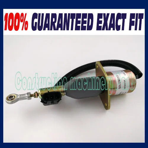 

Diesel Shut Off Solenoid 3930234 for Cummins 6CT 8.3L Komatsu Excavator 24V