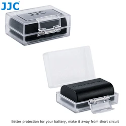 JJC Camera Battery Case Holder Box for Canon LP-E17 LP-E12 Nikon EN-EL15 EN-EL14 Sony NP-FW50 Fujifilm NP-95 NP-W12 Olympus BLN1