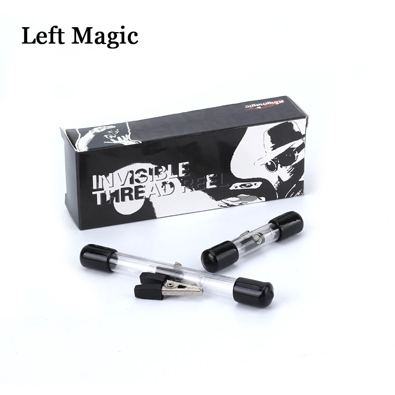 Mini Large ITR Invisible Thread Retractor Reel  Magic Tricks Stage Street Floating Tricks Magician Props Accessories Gimmick