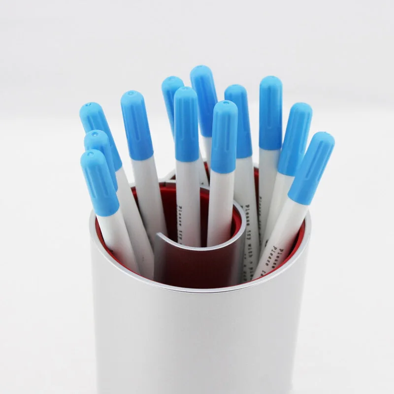 5pcs Soluble Marker Pen Water Wipe Pen Cross-stitch Automatic Disappear Color Pen Sewing Mark Tool