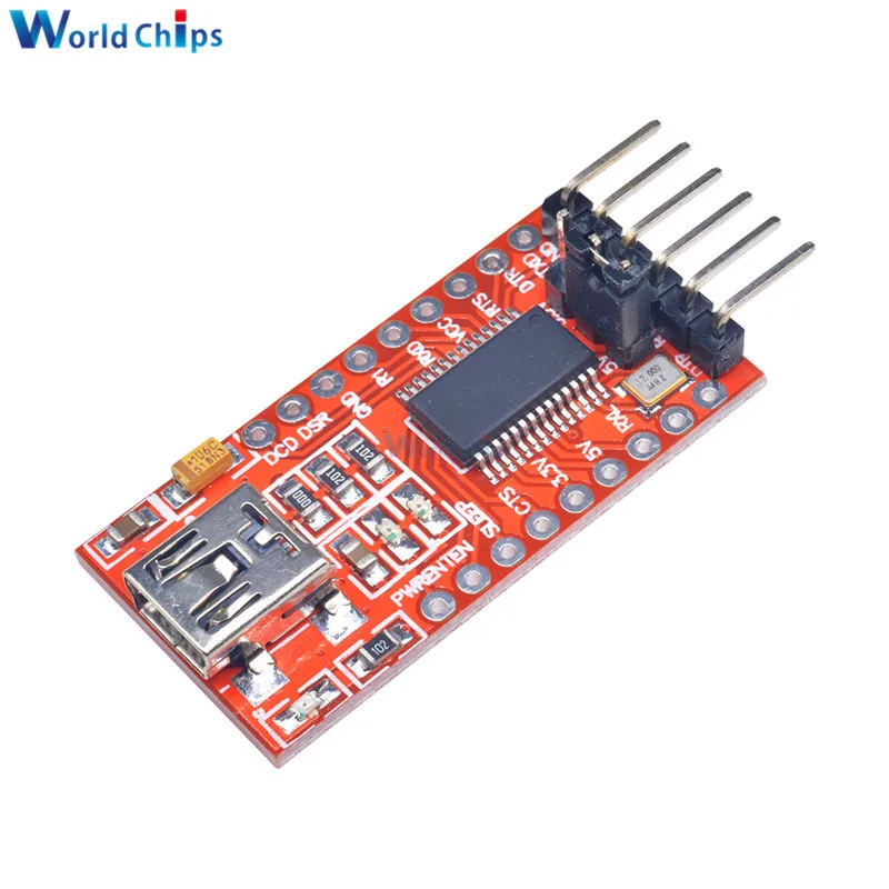 FT232RL FT232 FTDI USB To TTL 3.3V 5.5V Serial Adapter Module Board For Arduino Mini Port Transceiver Signal TTL CMOS Level